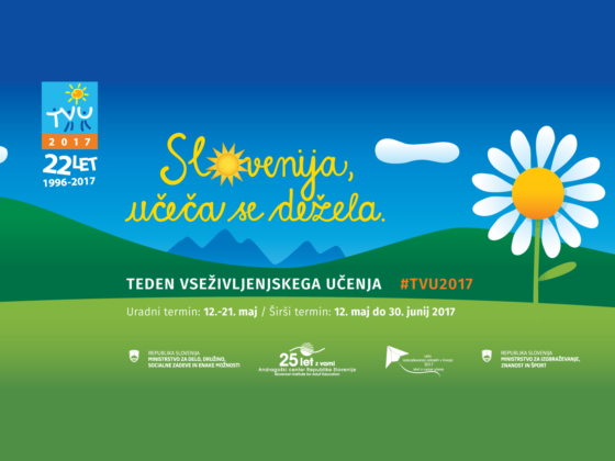 Teden vseživljenjskega učenja v maju 2017