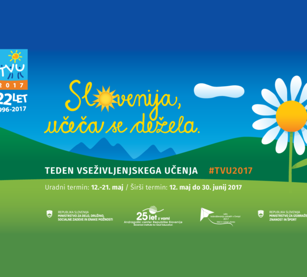 Teden vseživljenjskega učenja v maju 2017