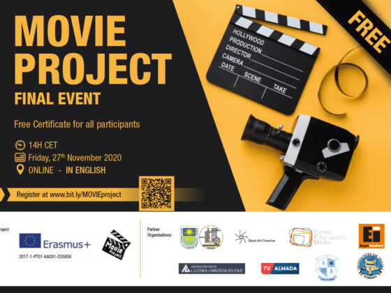 Zaključni spletni dogodek ERASMUS+ projekta MOVIE