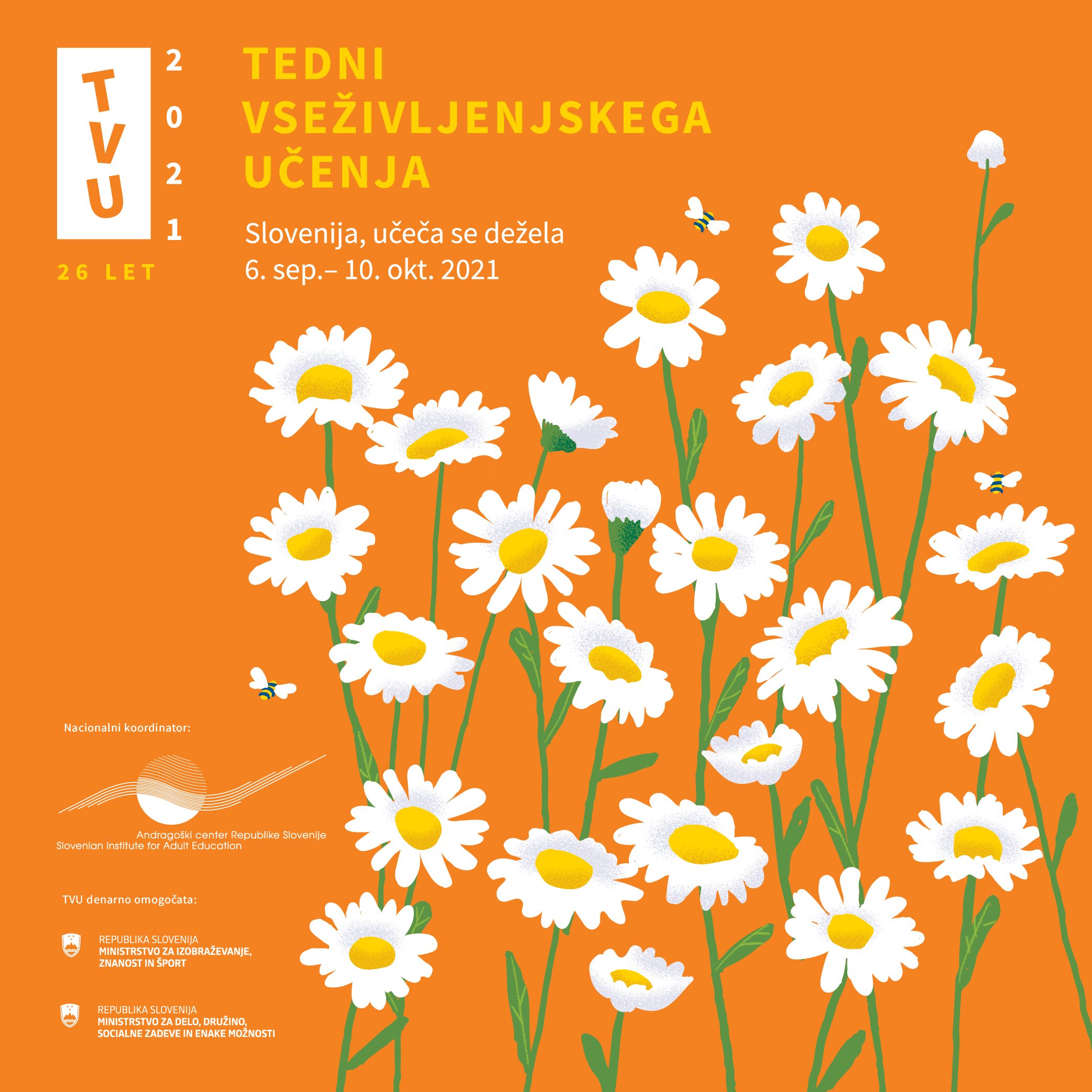 Teden vseživljenjskega učenja in Parada učenja 2021