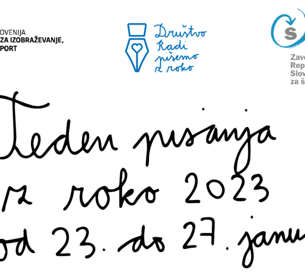 Teden pisanja z roko 2023