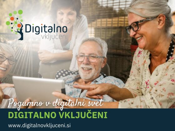 DIGITALNO VKLJUČENI – Medgeneracijska sinergija v digitalnem učnem okolju za kakovostno staranje