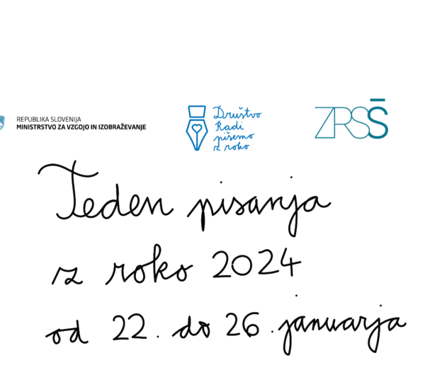 Teden pisanja z roko 2024