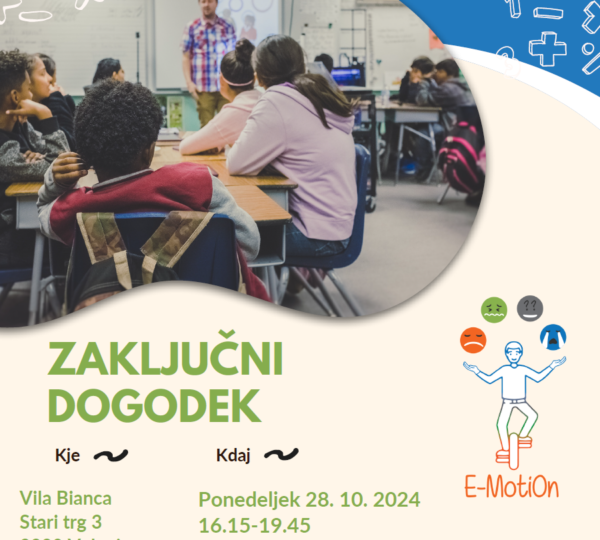 Zaključni dogodek projekta E-MotiOn