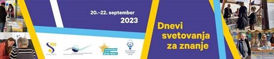Svetovanje za znanje ”Dan za digitalno znanje” 20.–22. SEPTEMBER 2023
