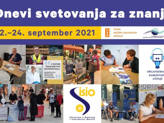 Dnevi svetovalnih središč september 2021