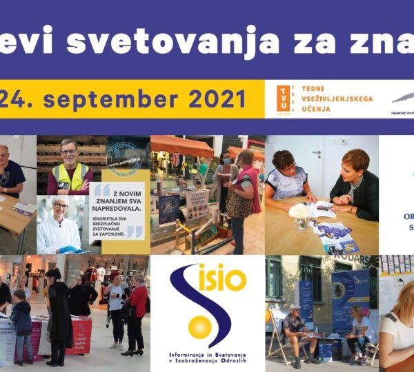 Dnevi svetovalnih središč september 2021