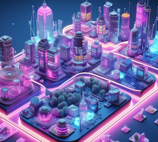 My virtual town