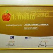 Jabolko kakovosti - potrdilo